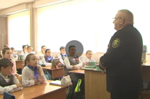 В Курской школе №57 прошел урок мужества с участниками боевых действий
