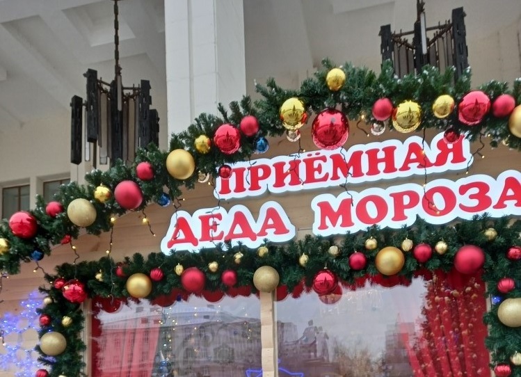 Приёмную Деда Мороза в Курске посетили более 300 детей