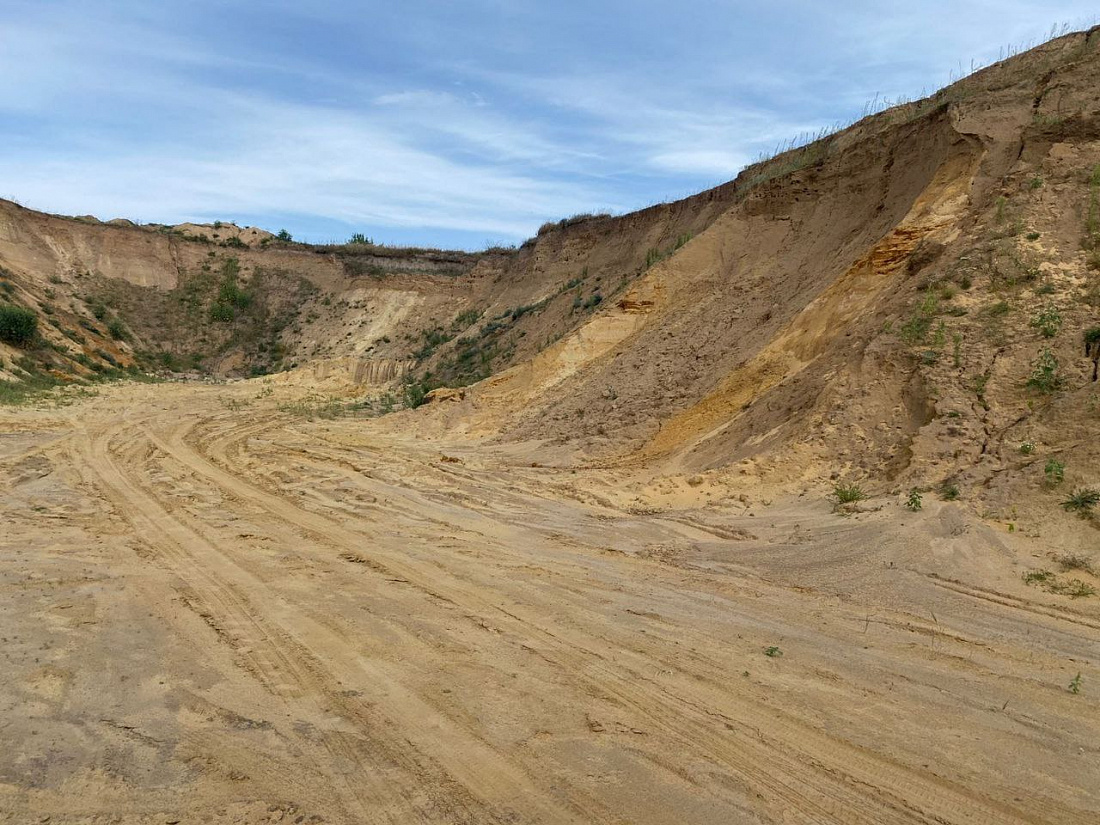 В Курской области открыто новое месторождение песка