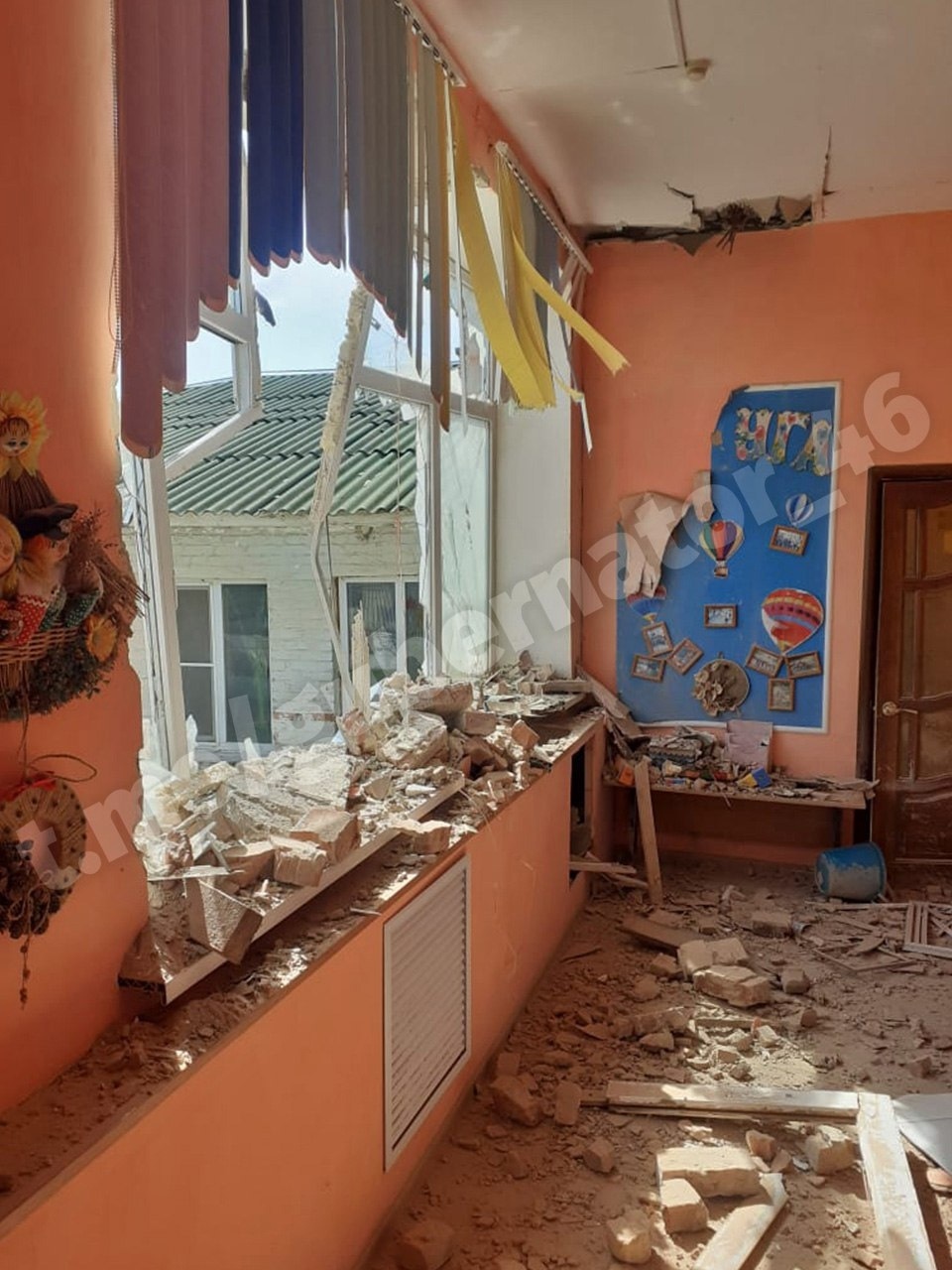 Из детского сада в Курской области вынесли неразорвавшийся снаряд