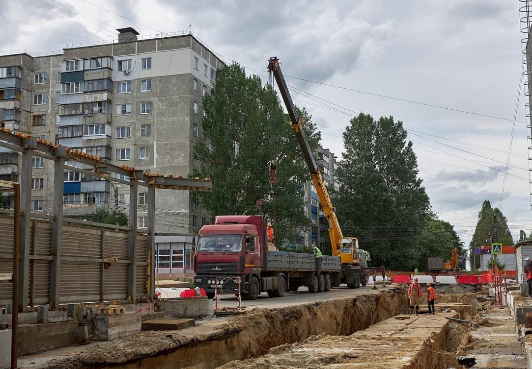 В Курске реконструкция теплосетей на улице Студенческой планируют завершить 27 июня