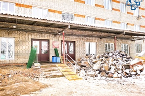 В 5 поликлинике города Курска делают капитальный ремонт