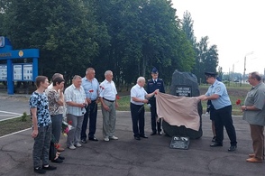 В Курске появился памятник жертвам дорожных аварий