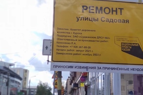 В Курске с 1 по 5 августа перекроют участок улицы Садовой