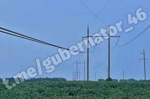 В августе украинские диверсанты подорвали шесть опор ЛЭП в Курской области