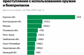 Куряне чаще всего совершают вооруженные преступления