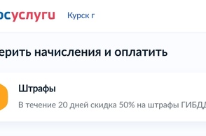 Куряне могут проверить свои штрафы при помощи Госуслуг