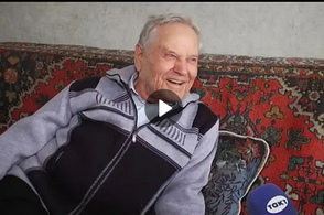 Житель Курска отмечает 100-летний юбилей