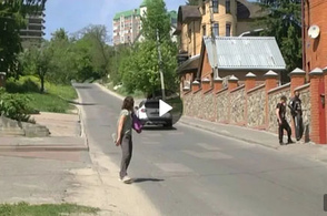 В центре Курска проблему с тротуаром на улице Лысая гора решили только "на бумаге"