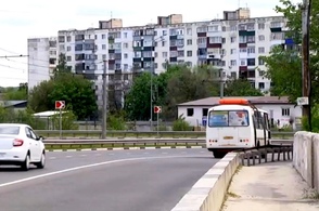 В Курске изменили разметку на Кировском мосту