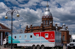 В Курской области работает Поезд здоровья