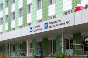 В Курске продолжается капитальный ремонт поликлиники №5
