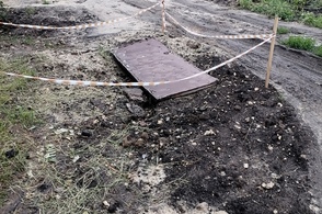 В Курской области в Беловском районе сл. Белая пер. Первомайский во дворе дома №3 в мае 2023 г. начали якобы благоустройство