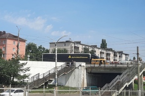 В Курске на Сумском мосту произошла авария
