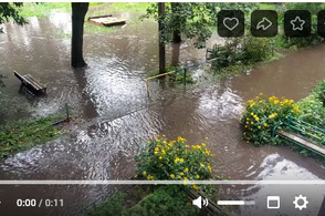 Курск страдает от непогоды