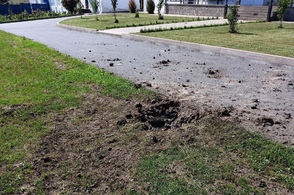 В Курской области на территории монастыря упал дрон-камикадзе