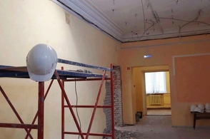 В Курске продолжается капитальный ремонт поликлиник