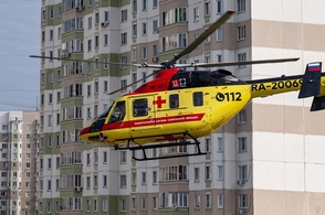 Курские медики на вертолете доставили беременную курянку в Москву