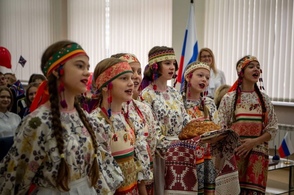 В Курской школе прошёл телемост &laquo;В единстве народа &mdash;сила России&raquo;