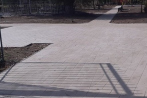 В Курске продолжается благоустройство сквера на пересечении улиц Союзной и Куйбышева