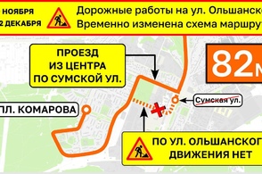 В Курске временно ограничили движение на участке улицы Ольшанского