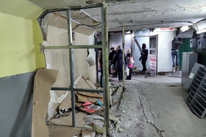 В Курске в подземных переходах на "Парковой" демонтируют павильоны