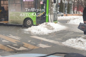 В Курске вновь произошло ДТП с новыми автобусами