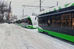 В Курск прибыли еще четыре низкопольных &laquo;Львенка&raquo;