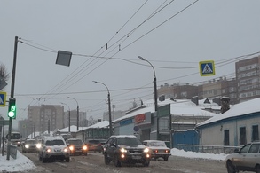 В Курской области из-за снегопада рекомендовали отказаться от использования школьных автобусов