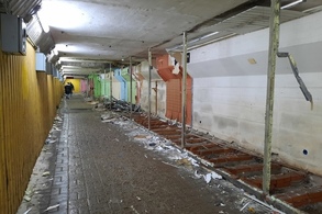 В Курске в подземном переходе на Народной откачали воду