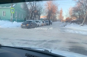 В Курске произошло ДТП из 5-ти машин