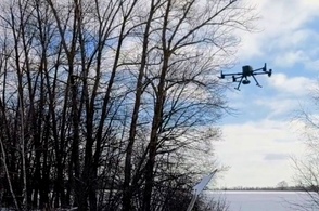 В Курской области инспектируют водоёмы с беспилотников