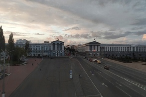 В Курске перекрыли часть Красной площади до 24 марта