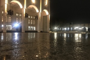 Курск превратился в бесплатный каток