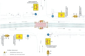 В Курске на двух участках перекроют движение