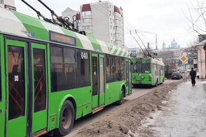 В Курске из-за ДТП приостановлено движение троллейбусов в сторону центра