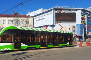 В Курск в 2024 году поставят еще 14 новых трамваев "Львят"