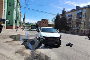 В Курске утром 15 апреля произошло ДТП