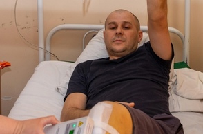 Курские байкеры помогли мотоциклисту, пострадавшему в ДТП