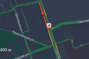 В Курске из-за ДТП задерживается транспорт