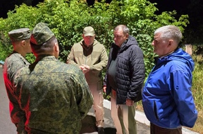 В Курском районе локализовали пожар после украинской атаки