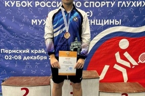 Курянин завоевал бронзу кубка России по теннису