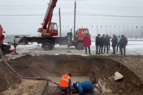 В Курске приступили к ремонту тепломагистрали на ул. 50 лет Октября