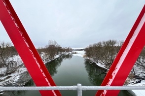В Курске открыли &laquo;Красный мост&raquo;