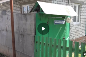 В Курске произошел пожар в районе 1-го Промышленного переулка 12.04.2025. Видео с места происшествия.