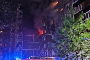 В Курский пострадавший от удара беспилотника многоквартирный дом восстановили электричество