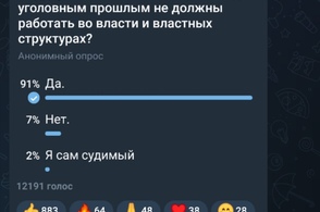 Глава региона обратился к курянам с опросом: могут или нет работать в структурах власти люди с уголовным прошлым