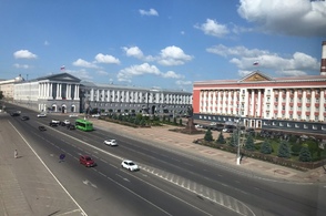 В Курске стартовала кампания по борьбе с парковкой на тротуаре