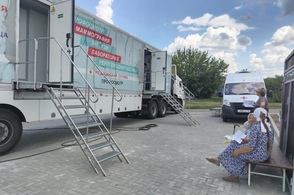 В Курской области продолжает работать &laquo;Поезд здоровья&raquo;