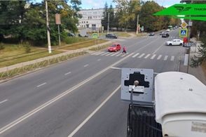 В Курске установили три новых камеры видеофиксации нарушений ПДД